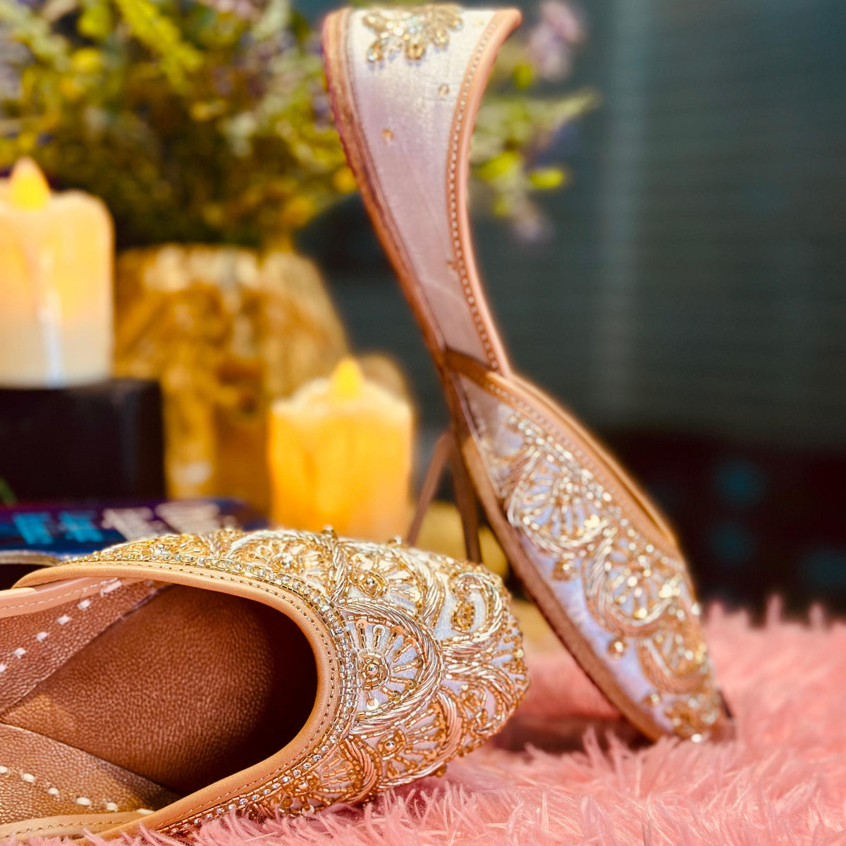 Punjabi Jutti Heavy Aari Work2801