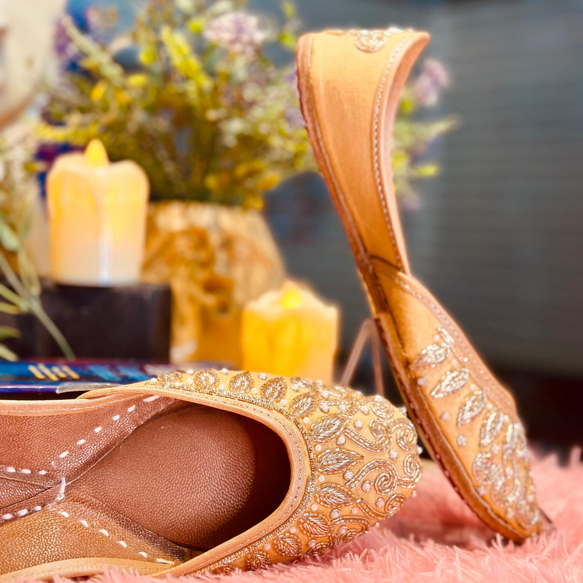 Punjabi Jutti Heavy Golden Work2805