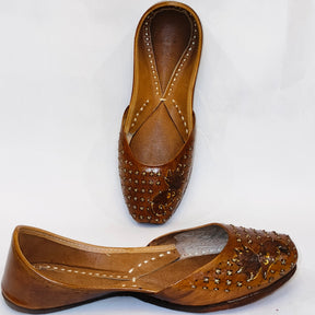 Punjabi Jutti peacock Aari Work2514