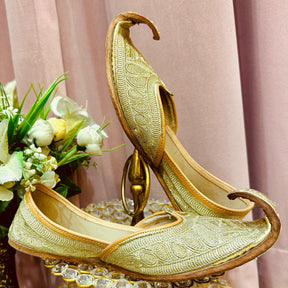 Punjabi Jutti pakisatni tilla upper leather work 0711