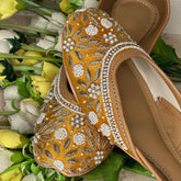Punjabi Jutti Heavy Pearl Work2809